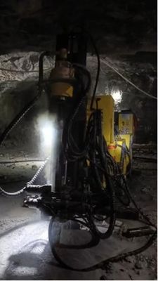 Underground Mining DTH Drilling Rig With 1000mm Drill Pipe Length