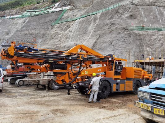 Customizable Drilling Anchoring Grouting Equipment For Underground Hydropower Plant